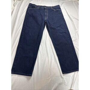 levis 550 jeans mens 46x32‎ (46x31) Dark Blue Jeans Read